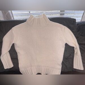 Philosophy Cream Turtleneck Sweater